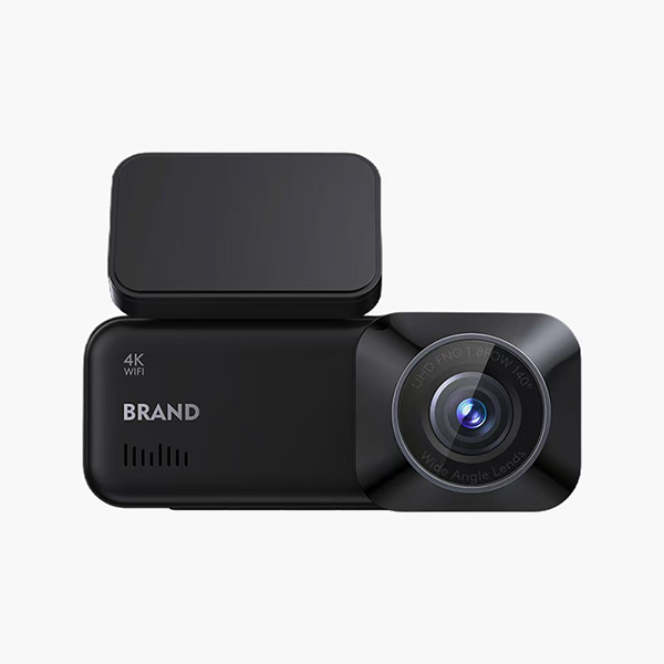 4K 1080P Dash Cam GPS Dual Lens Dashcam 